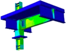 Aseismic capacity review of steel connection and design of steel damper